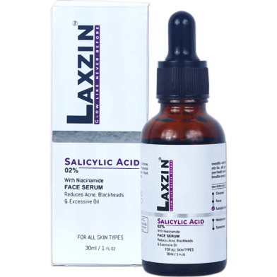 Laxzin Salicylic Acid 0.2 Percent With Niacinamide Face Serum 30ml image