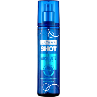 Layer'R Shot Absolute Series Game Body Spray 135ml image