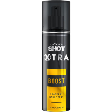 Layer'R Shot Xtra Boost Fragrant Body Spray For Men 120ml image