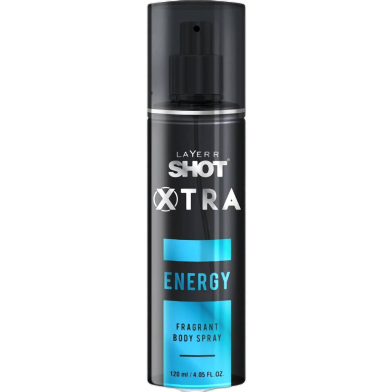 Layer’R Shot Xtra Energy Fragrant Body Spray 120ml image