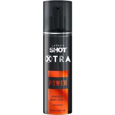 Layer’R Shot Xtra Power Body Spray For Men 120ml image