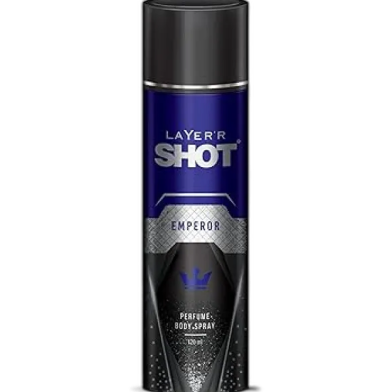 Layer'r Shot - Emperor Long Lasting Body Spray For Men - 120ml image