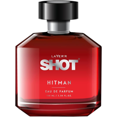Layer'r Shot HitMan Eau De Parfum Long Lasting Premium EDP Fragrance With Oriental Scent Perfume For Men - 100 ml image