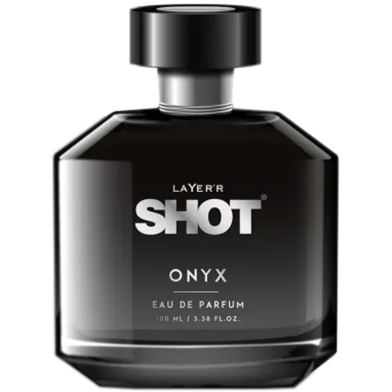 Layer'r Shot Onyx Luxurious Eau De Parfum Long Lasting Premium EDP Fragrance Perfume For Men -100ml image