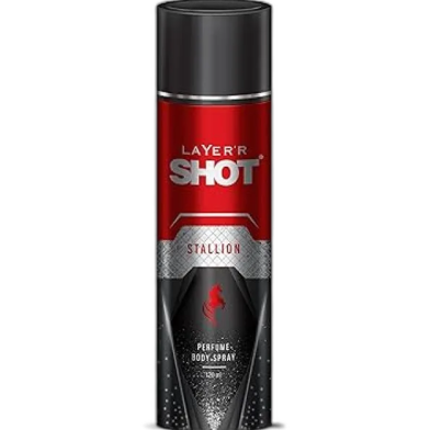 Layer'r Shot - Stallion Long Lasting Body Spray For Men - 120ml image