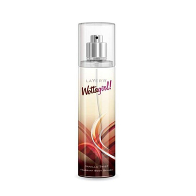 Layer'r Wottagirl Vanilla Twist Body Splash For Women Long Lasting - 135 ml Slide 2