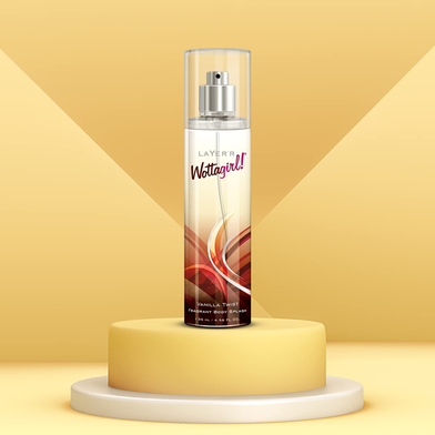 Layer'r Wottagirl Vanilla Twist Body Splash For Women Long Lasting - 135 ml Slide 4