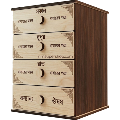 Layers Medicine Storage Box - 4 Layers image