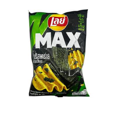 Lays Max Over. Nori Seaweed F.Ridged Potato Chips 44 gm image