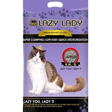Lazy Lady Premium Bentonite Cat Litter 10L image