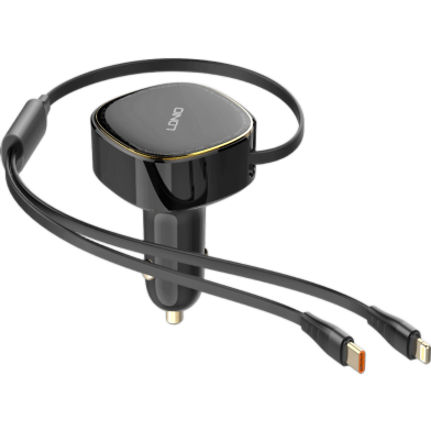 Ldnio C107 30W Wired Type-C OR Lightning Ultra Fast Car Charger image