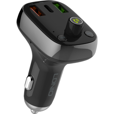 Ldnio C704Q Bluetooth FM Transmitter Triple USB Car Charger image