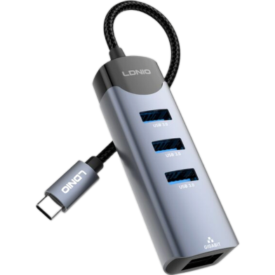 Ldnio DS-144C 4-in-1 USB-C Hub Adapter image