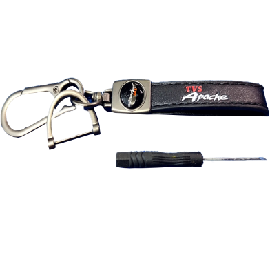 Leather Key Ring For Bike (Apache) image