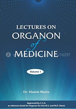 Lectures on Organon of Medicine Vol - 1 image