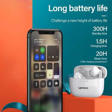 Lenovo XT90 TWS Bluetooth – White Color Lenovo