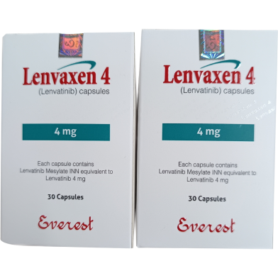 Lenvaxen 4 mg Capsule 10's Strip image