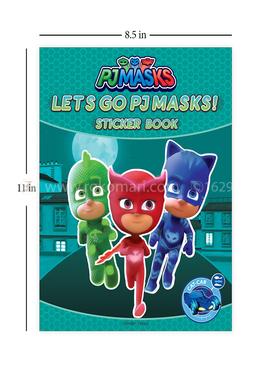 Let's Go PJ Masks Stickers Book