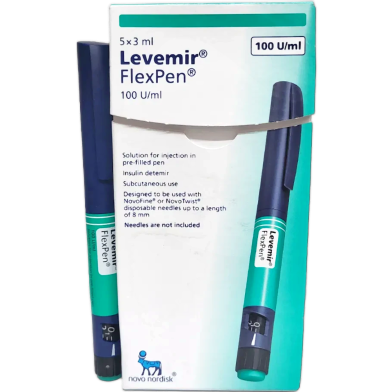 Levemir Flexpen 100 Iu Per Ml Flexpen 3 ml Flexpen image