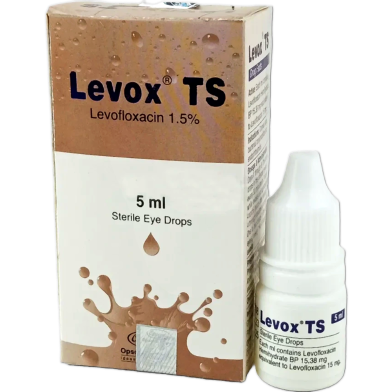 Levox TS 1.5 Percent Ophthalmic Solution 5 ml drop image