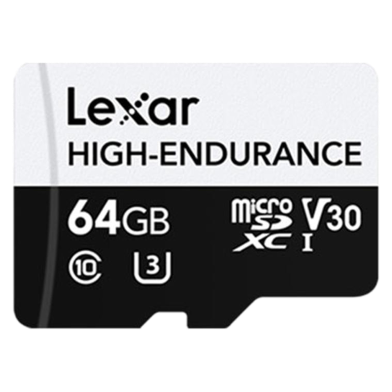 Lexar 64GB High Endurance Micro SD Card image