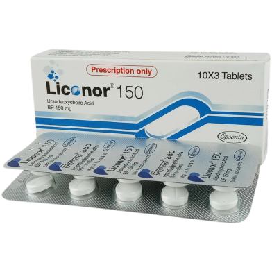 Liconor 150mg Tablet 10s Strip image