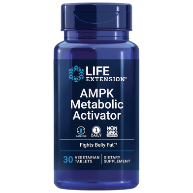 Life Extension Ampk Metabolic Activator - 30 Vegetarian Tablets -522013231 image
