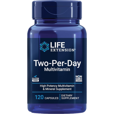 Life Extension Two-Per-Day Multivitamin 120 Capsules image