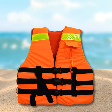 Life Jacket Heavy-Duty Adult – 130kg Ideal for Swimming and Water Safety image