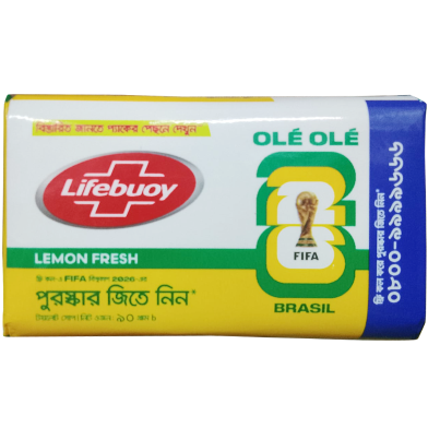 Lifebuoy Soap Bar Lemon Fresh 90 gm image