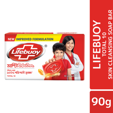 Lifebuoy Soap Bar Total 90 Gm image