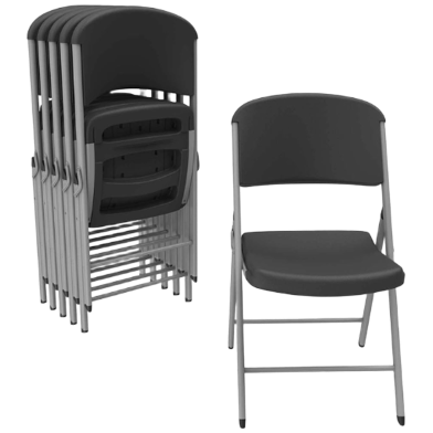 Lifetime Fold Black Chair Piece image