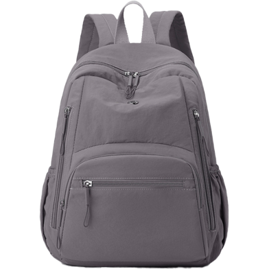 Light Waterproof Large Capacity Puff Backpack Elegant Purple image