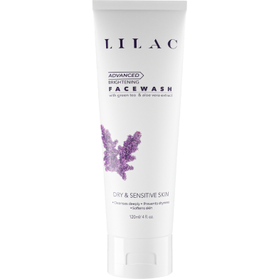 Lilac Brightening Face Wash Dry and Sensitive Skin 120 ml image