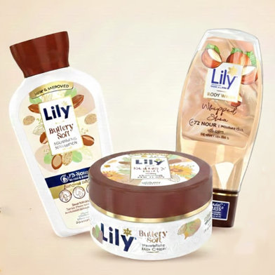 Lily Ultimate Winter Skincare Combo - Body Wash, Lotion image
