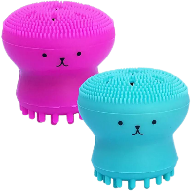 Limpidor Facial Octopus Shape Deep Pore Exfoliating Cleansing Face Brush Silicone Facial Cleaning Brush for Skin Care-10 image