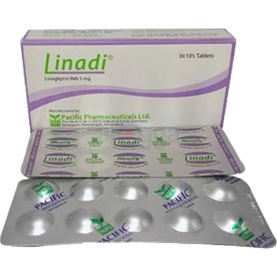 Linadi 5 mg Tablet 10's Strip image