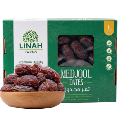 Linah Farms Premium Medjool Dates 1 kg image