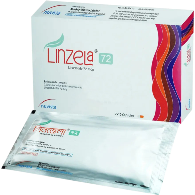Linzela 72mcg Capsule 10's Strip image