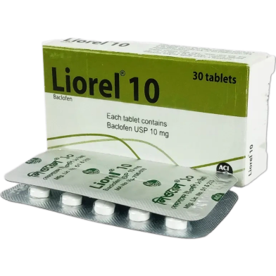 Liorel 10 mg Tablet 10;s strip image