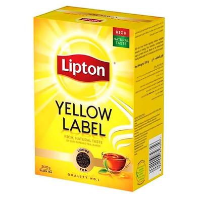Lipton Yellow Label Black Tea 200gm image
