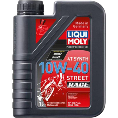 Liqui Moly Motorbike 10W-40 Street Synthetic Engine Oil image
