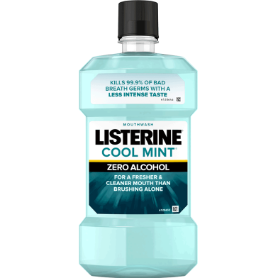 Listerine Cool Mint Zero Alcohol Mouthwash 250 ml image