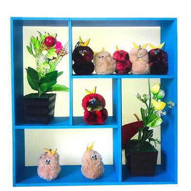 Living Room Floating Square Wall Mounted Shelf image