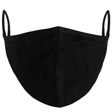 Livingtex Black Washable Face Mask 30 Pcs image