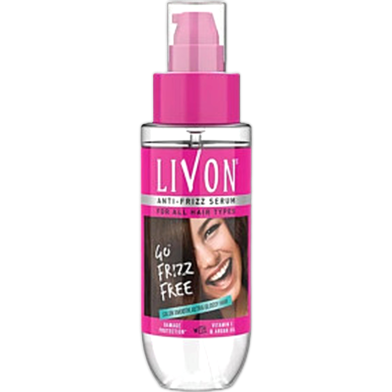 Livon Anti Frizz Serum for All Hair Types 45ml image