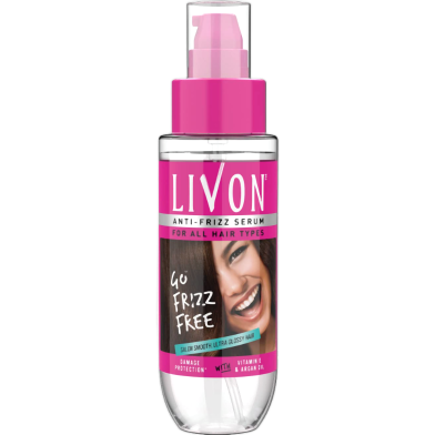 Livon Go Frizz Free Anti Frizz Serum 100ml image