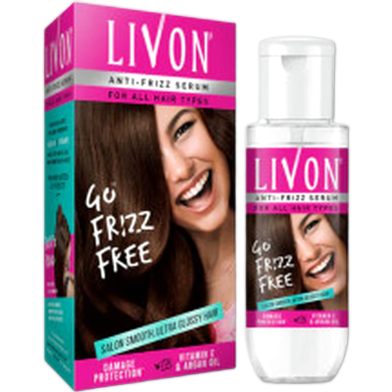 Livon Go Frizz Free Anti Frizz Serum 20ml image