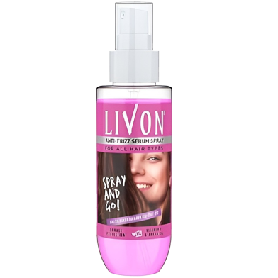 Livon Shake And Spray Serum For Women And Men |For Frizz-free, Smooth 100 ml image