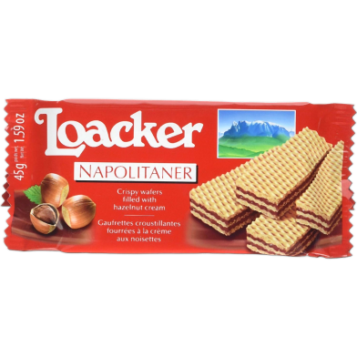 Loacker Classic Napolitaner Wafer 45gm image